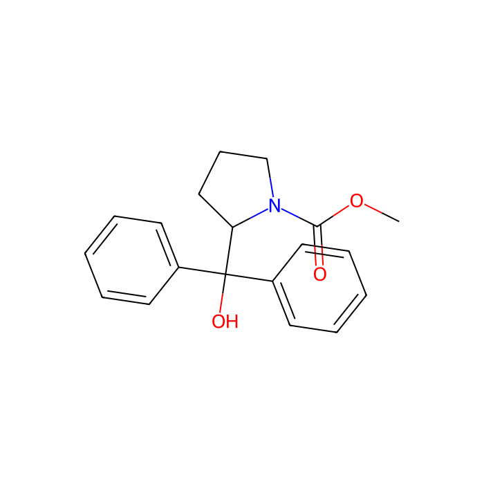 Methyl (2S)-(-)-2-(hydroxydiphenylmethyl)-1-pyrrolidinecarboxylate - ≥98% CAS No(352535-68-3) by Aladdin Scientific