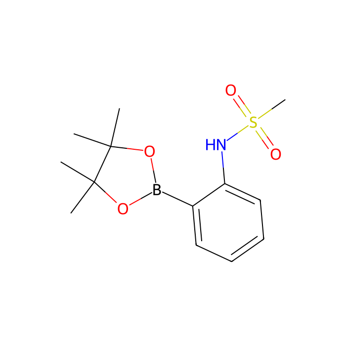 2-(Methanesulfonylamino)phenylboronic acid pinacol ester - ≥97% CAS No(380430-60-4) by Aladdin Scientific