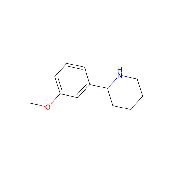 2-(3-Methoxyphenyl)piperidine -  CAS No(383128-22-1) by Aladdin Scientific