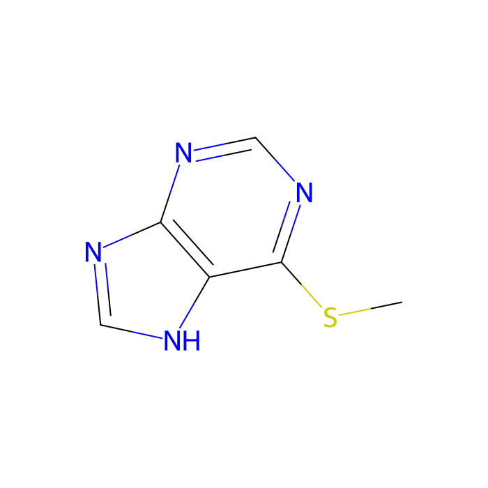 6-(Methylthio)purine - ≥97% CAS No(50-66-8) by Aladdin Scientific