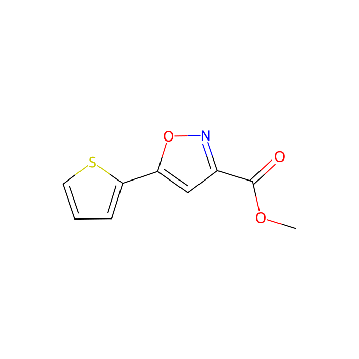 Methyl 5-(thiophen-2-yl)isoxazole-3-carboxylate -  CAS No(517870-23-4) by Aladdin Scientific
