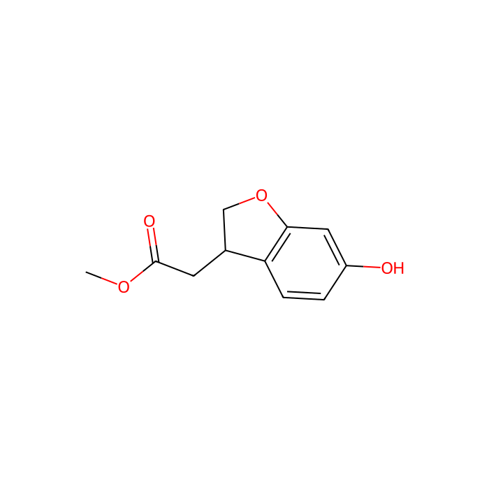 methyl 2-[(3S)-6-hydroxy-2,3-dihydro-1-benzofuran-3-yl]acetate - ≥97%  by Aladdin Scientific