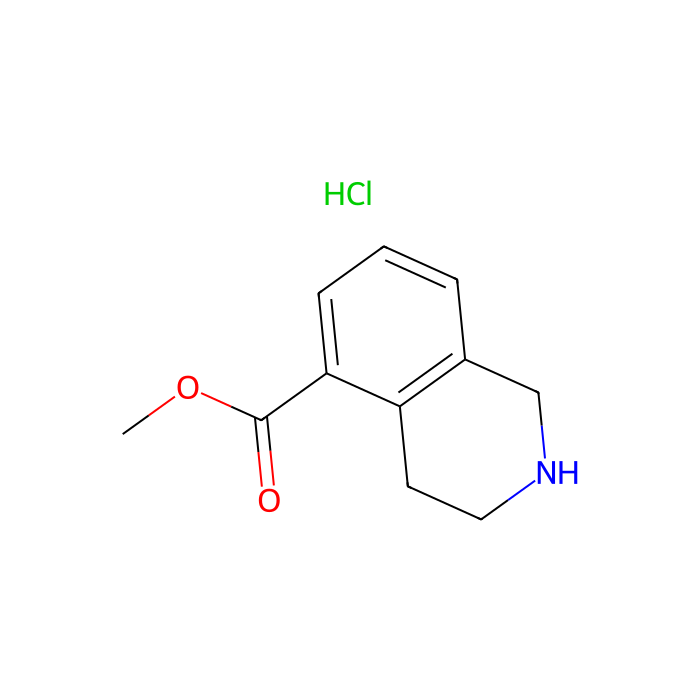 methyl 1,2,3,4-tetrahydroisoquinoline-5-carboxylate hydrochloride - ≥97% CAS No(1035700-06-1) by Aladdin Scientific