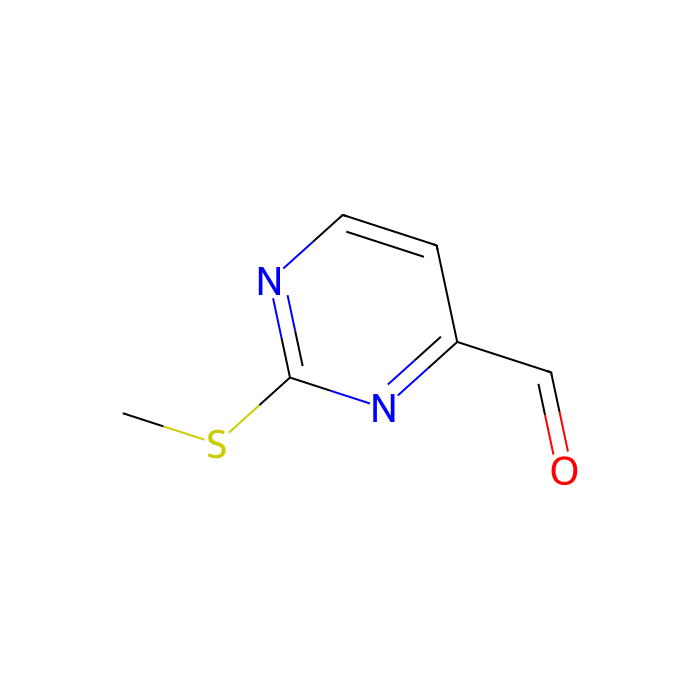 2-(methylsulfanyl)pyrimidine-4-carbaldehyde - ≥97% CAS No(1074-68-6) by Aladdin Scientific