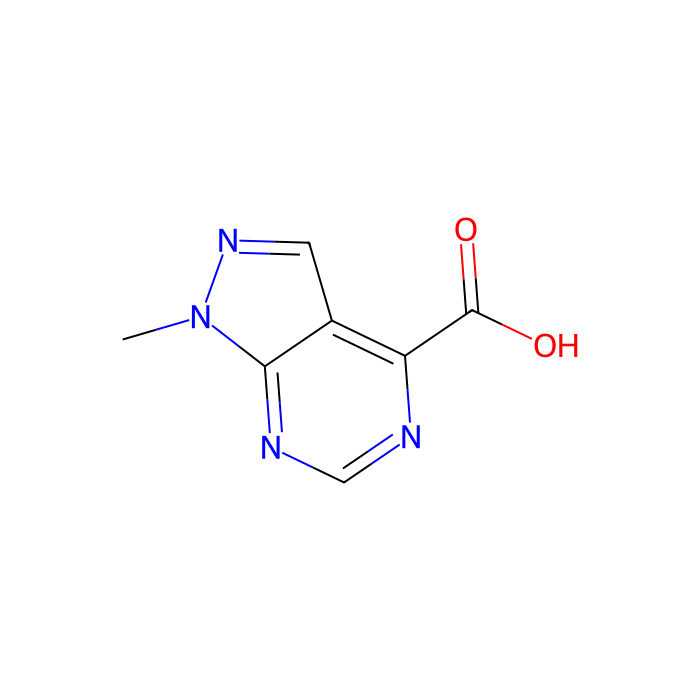 1-methyl-1H-pyrazolo[3,4-d]pyrimidine-4-carboxylic acid - ≥97% CAS No(1095822-30-2) by Aladdin Scientific