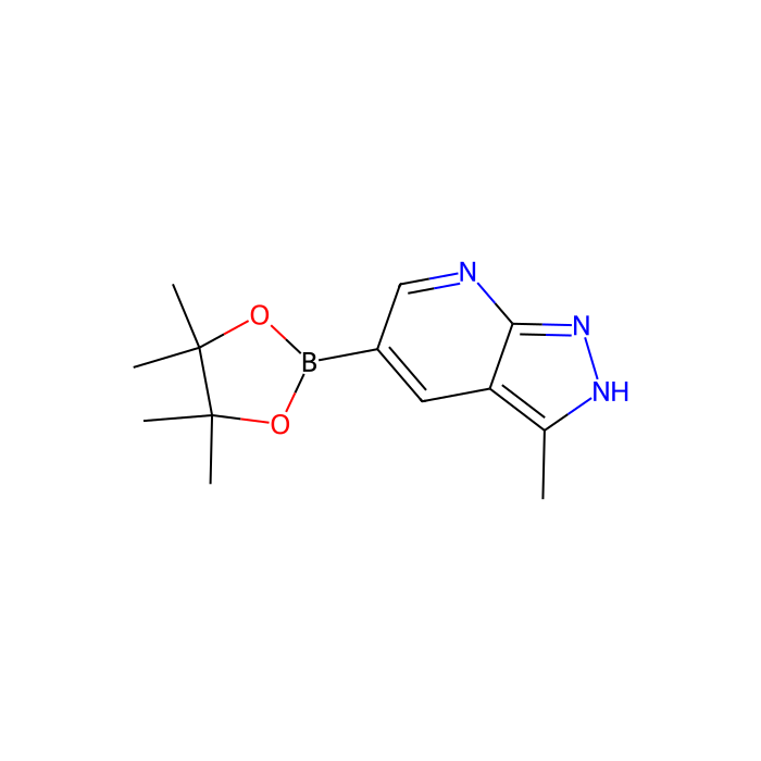 3-methyl-5-(tetramethyl-1,3,2-dioxaborolan-2-yl)-1H-pyrazolo[3,4-b]pyridine - ≥97% CAS No(1111637-76-3) by Aladdin Scientific