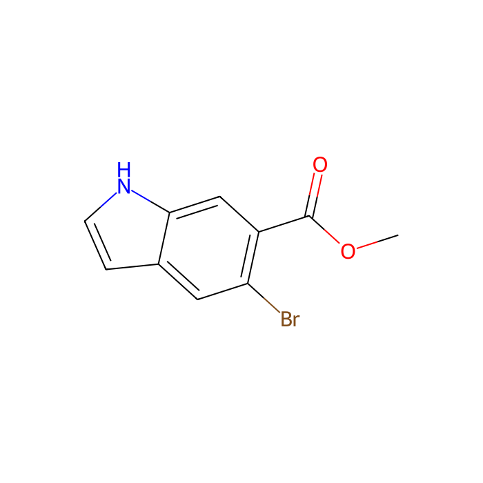 methyl 5-bromo-1H-indole-6-carboxylate - ≥97%  by Aladdin Scientific