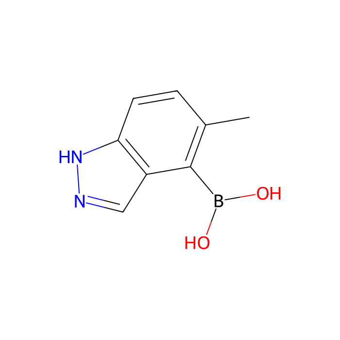 (5-methyl-1H-indazol-4-yl)boronic acid(contains varying amounts of Anhydride)  - ≥97% CAS No(1245816-10-7) by Aladdin Scientific