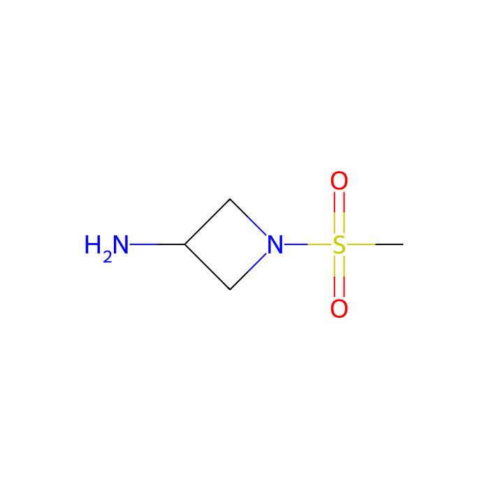1-methanesulfonylazetidin-3-amine - ≥97% CAS No(1340300-17-5) by Aladdin Scientific