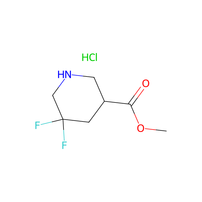 methyl 5,5-difluoropiperidine-3-carboxylate hydrochloride - ≥97%  by Aladdin Scientific