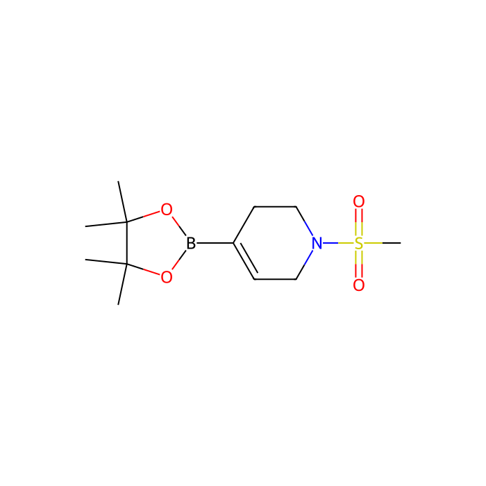 1-methanesulfonyl-4-(tetramethyl-1,3,2-dioxaborolan-2-yl)-1,2,3,6-tetrahydropyridine - ≥97% CAS No(1382137-67-8) by Aladdin Scientific