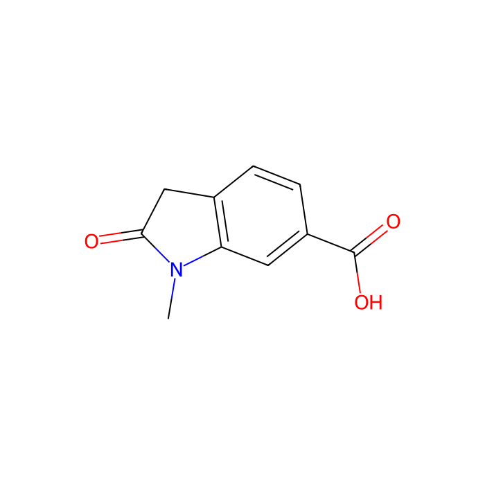1-methyl-2-oxo-2,3-dihydro-1H-indole-6-carboxylic acid - ≥97% CAS No(138328-27-5) by Aladdin Scientific