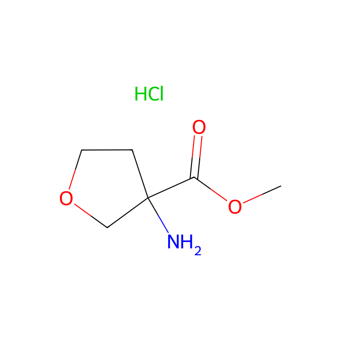 methyl 3-aminooxolane-3-carboxylate hydrochloride - ≥97%  by Aladdin Scientific