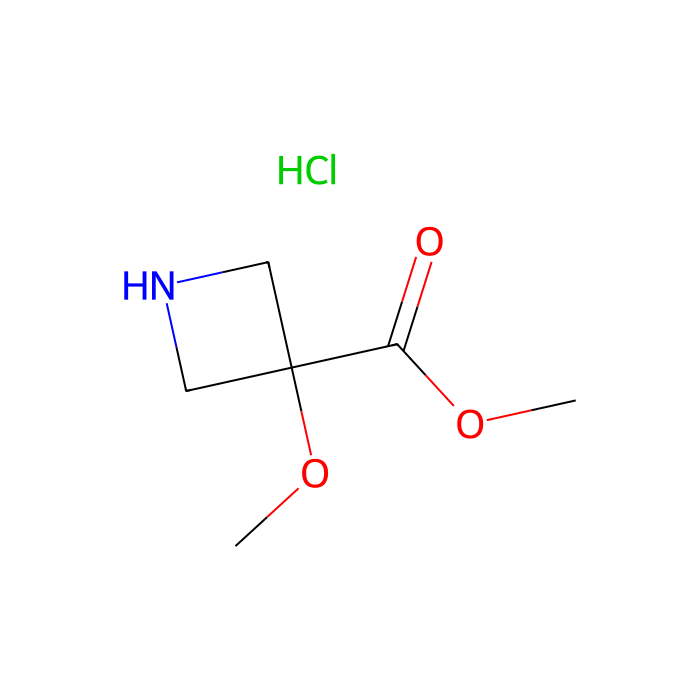 methyl 3-methoxyazetidine-3-carboxylate hydrochloride - ≥97%  by Aladdin Scientific