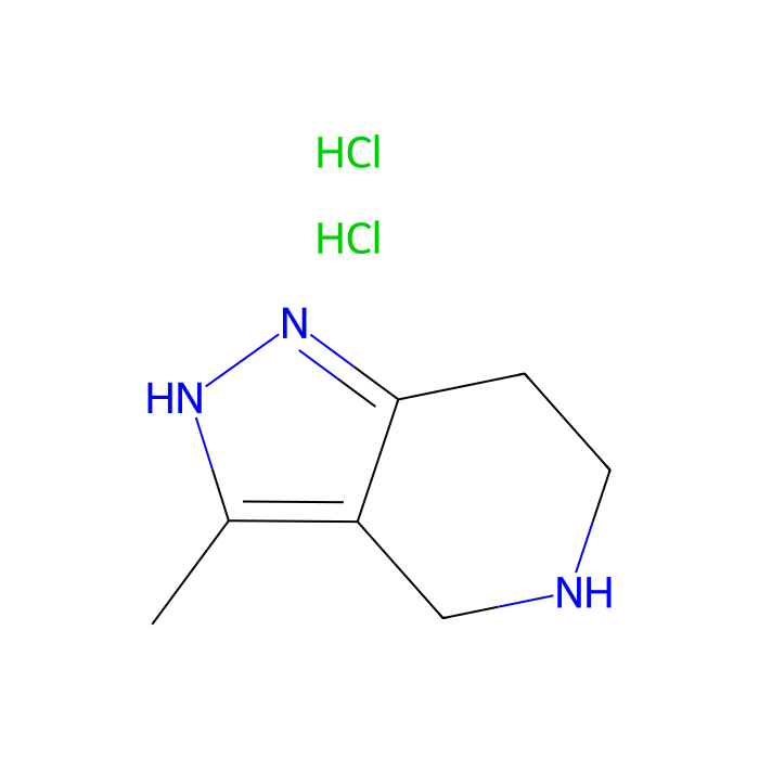 3-methyl-1H,4H,5H,6H,7H-pyrazolo[4,3-c]pyridine dihydrochloride - ≥97% CAS No(157327-46-3) by Aladdin Scientific