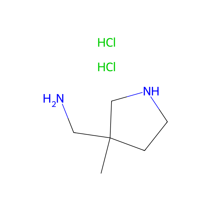 (3-methylpyrrolidin-3-yl)methanamine dihydrochloride - ≥97% CAS No(1630907-02-6) by Aladdin Scientific
