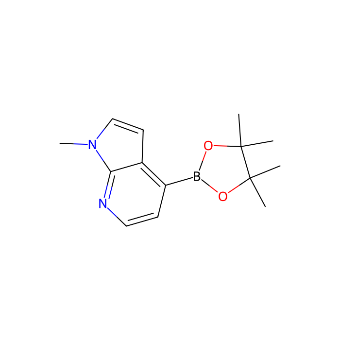 1-methyl-4-(tetramethyl-1,3,2-dioxaborolan-2-yl)-1H-pyrrolo[2,3-b]pyridine - ≥97% CAS No(1644629-23-1) by Aladdin Scientific
