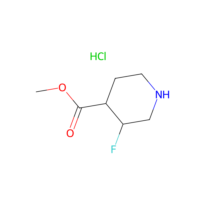 methyl 3-fluoropiperidine-4-carboxylate hydrochloride - ≥97%  by Aladdin Scientific
