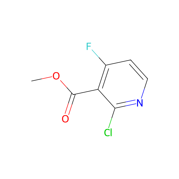 methyl 2-chloro-4-fluoropyridine-3-carboxylate - ≥97%  by Aladdin Scientific