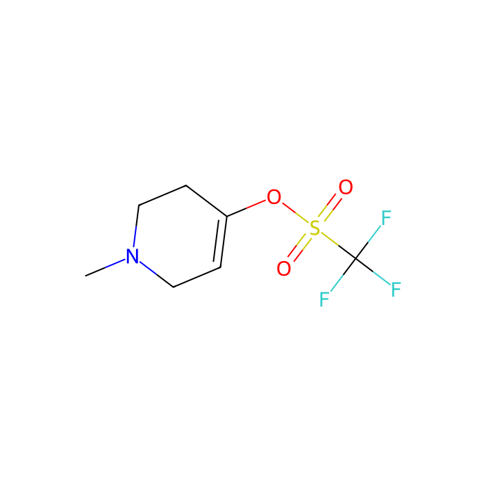 1-methyl-1,2,3,6-tetrahydropyridin-4-yl trifluoromethanesulfonate - ≥97% CAS No(180692-27-7) by Aladdin Scientific