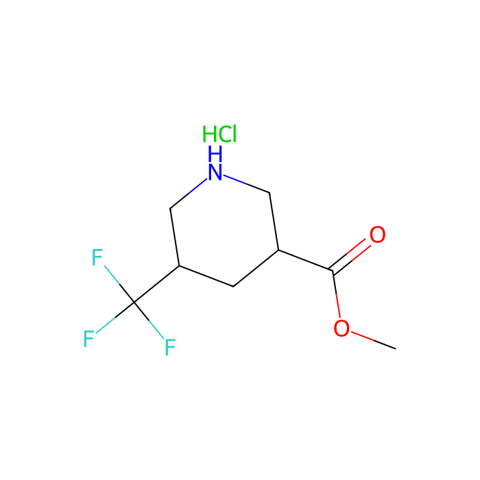 methyl cis-5-(trifluoromethyl)piperidine-3-carboxylate hydrochloride - ≥97%  by Aladdin Scientific