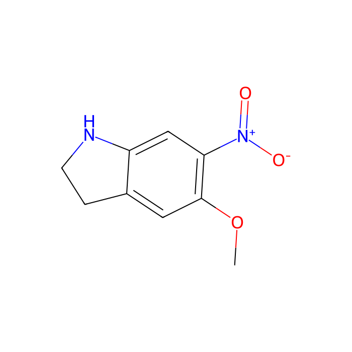5-methoxy-6-nitro-2,3-dihydro-1H-indole - ≥97% CAS No(23772-38-5) by Aladdin Scientific