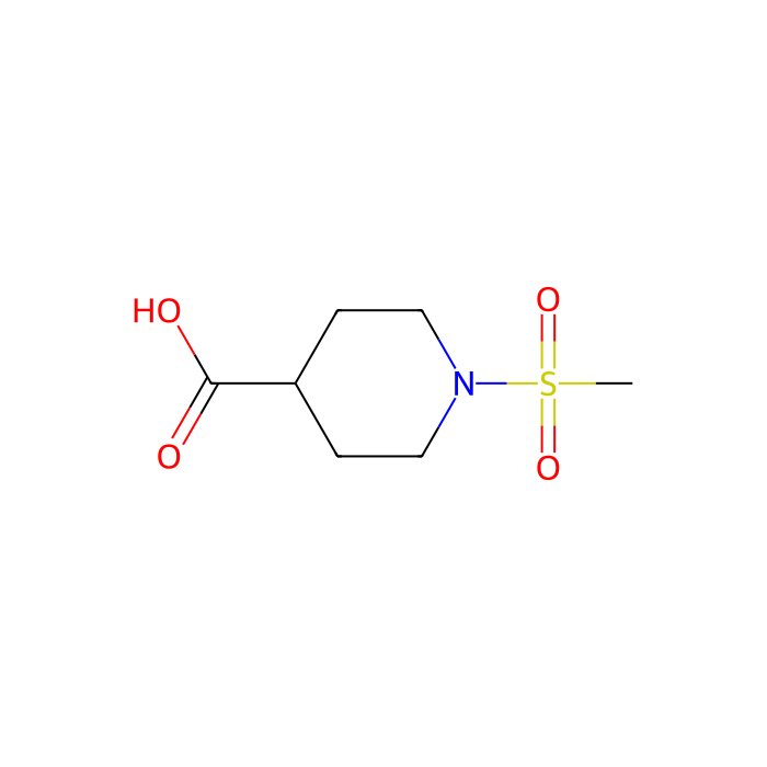1-methanesulfonylpiperidine-4-carboxylic acid - ≥97% CAS No(280772-00-1) by Aladdin Scientific