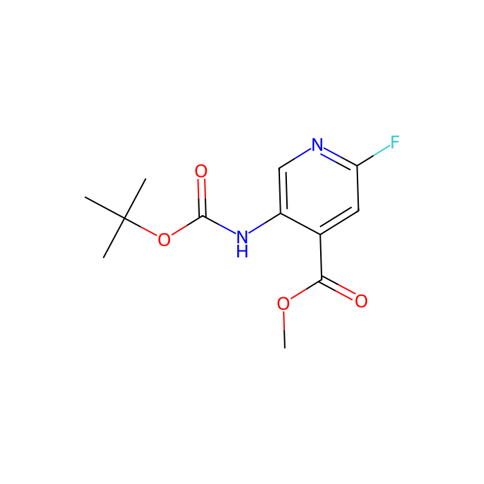 methyl 5-{[(tert-butoxy)carbonyl]amino}-2-fluoropyridine-4-carboxylate - ≥97%  by Aladdin Scientific