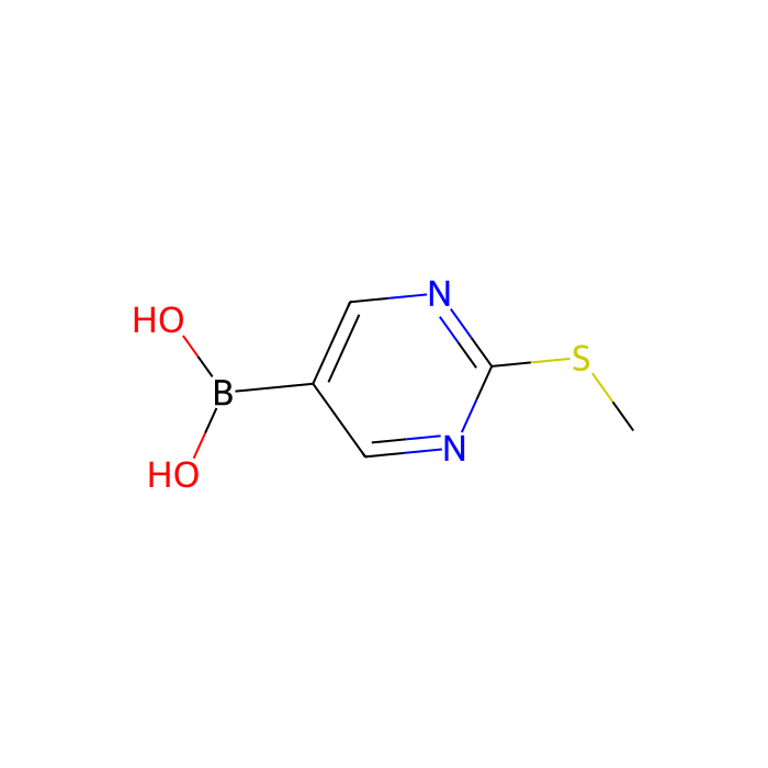 [2-(methylsulfanyl)pyrimidin-5-yl]boronic acid(contains varying amounts of Anhydride) - ≥97% CAS No(348098-29-3) by Aladdin Scientific
