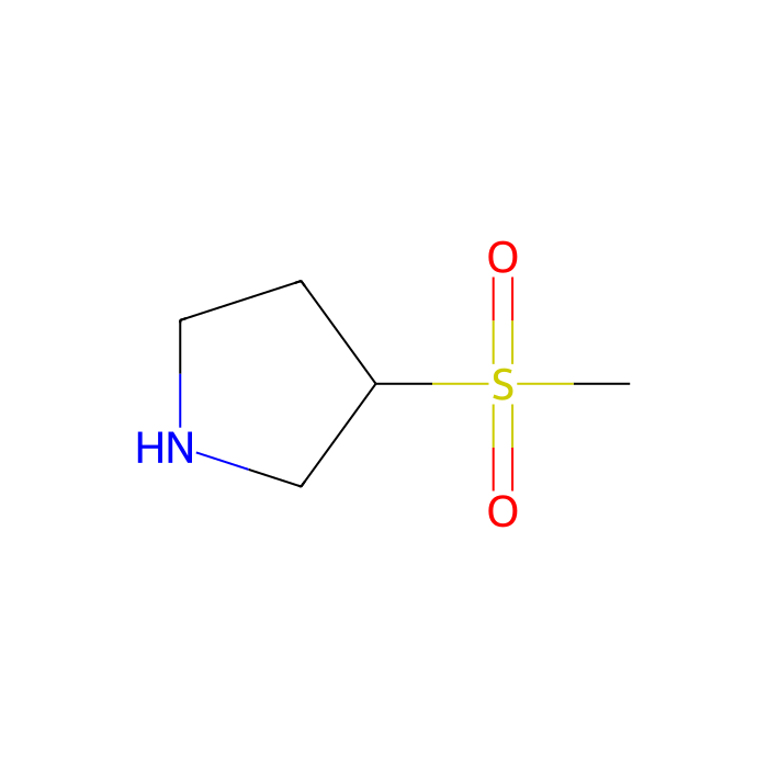 3-methanesulfonylpyrrolidine - ≥97% CAS No(433980-62-2) by Aladdin Scientific