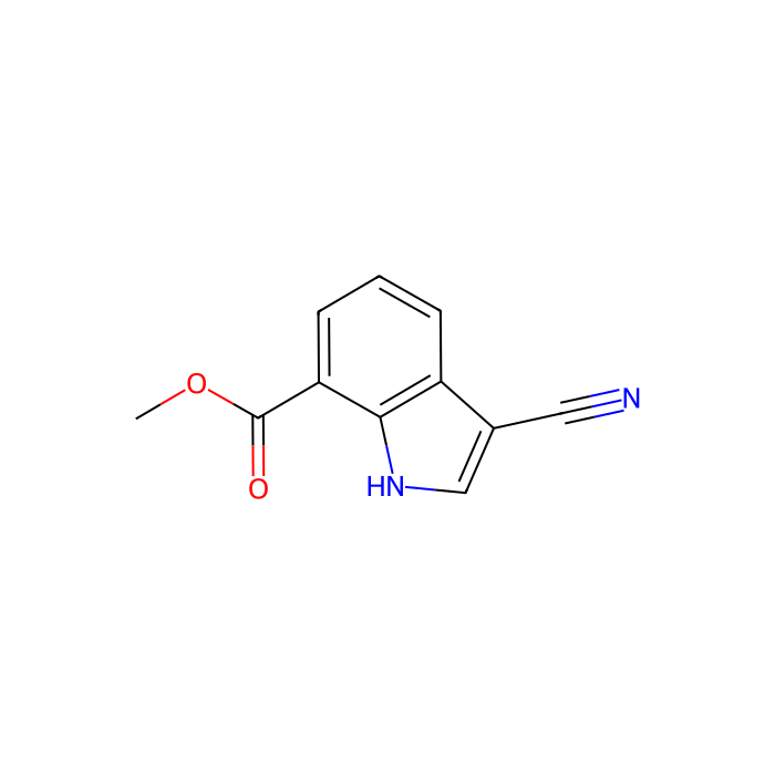 methyl 3-cyano-1h-indole-7-carboxylate - ≥97%  by Aladdin Scientific