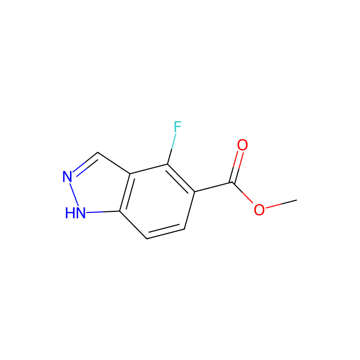 methyl 4-fluoro-1H-indazole-5-carboxylate - ≥97%  by Aladdin Scientific