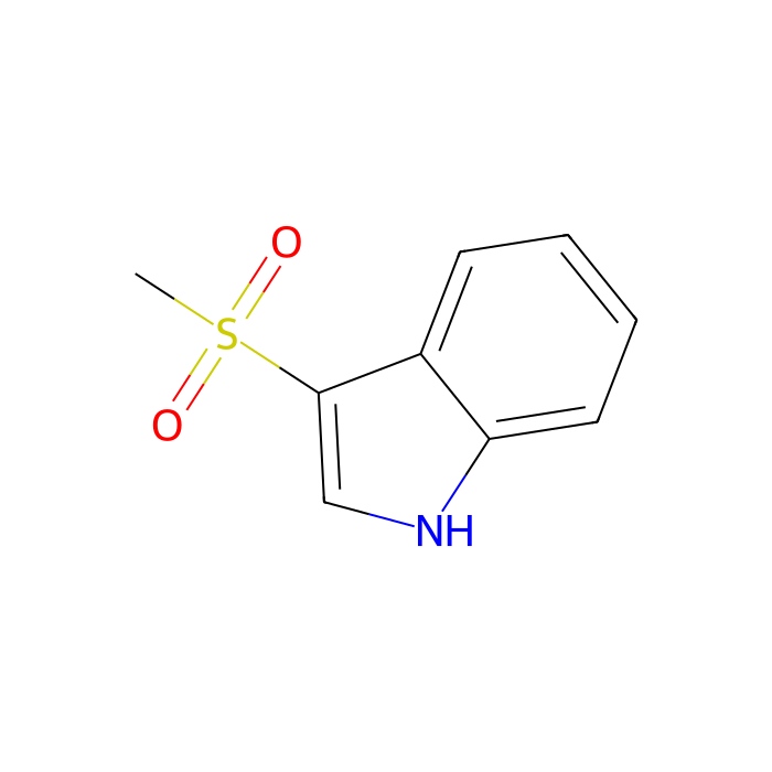 3-methanesulfonyl-1H-indole - ≥97% CAS No(582321-06-0) by Aladdin Scientific