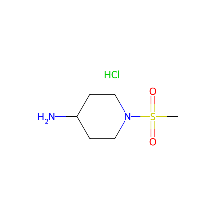 1-methanesulfonylpiperidin-4-amine hydrochloride - ≥97% CAS No(651057-01-1) by Aladdin Scientific
