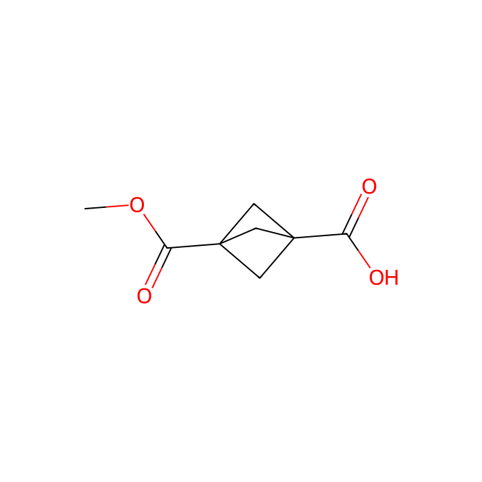 3-(methoxycarbonyl)bicyclo[1.1.1]pentane-1-carboxylic acid - ≥97% CAS No(83249-10-9) by Aladdin Scientific