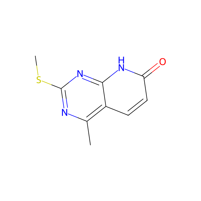 4-methyl-2-(methylsulfanyl)-7H,8H-pyrido[2,3-d]pyrimidin-7-one - ≥97% CAS No(846036-77-9) by Aladdin Scientific