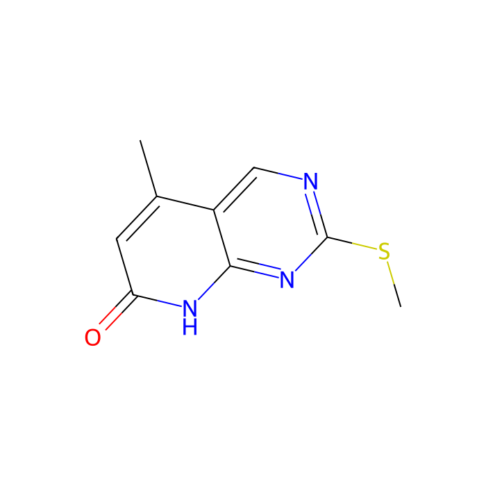 5-methyl-2-(methylsulfanyl)-7H,8H-pyrido[2,3-d]pyrimidin-7-one - ≥97% CAS No(850628-76-1) by Aladdin Scientific