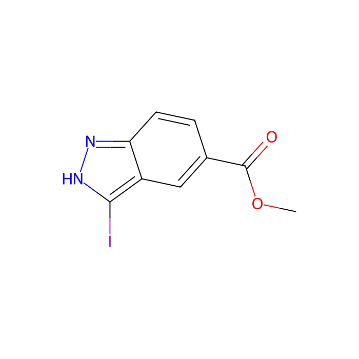 methyl 3-iodo-1H-indazole-5-carboxylate - ≥97% CAS No(885271-25-0) by Aladdin Scientific