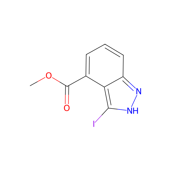 methyl 3-iodo-1H-indazole-4-carboxylate - ≥97%  by Aladdin Scientific