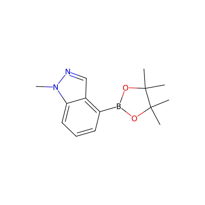 1-metil-4-(tetrametil-1,3,2-dioxaborolan-2-il)-1H-indazol - ≥97% CAS No(885698-94-2) by Aladdin Scientific