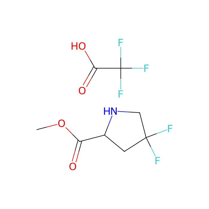 methyl (2S)-4,4-difluoropyrrolidine-2-carboxylate; trifluoroacetic acid - ≥97%  by Aladdin Scientific