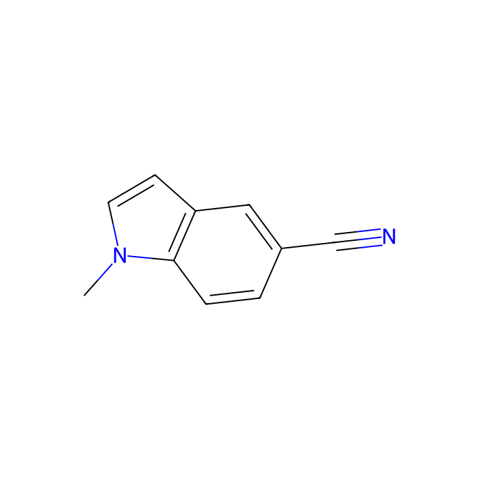1‐methyl‐1H‐indole‐5‐carbonitrile - ≥97% CAS No(91634-11-6) by Aladdin Scientific