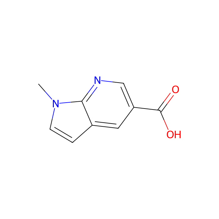 1-methyl-1h-pyrrolo[2,3-b]pyridine-5-carboxylic acid - ≥97% CAS No(934568-20-4) by Aladdin Scientific