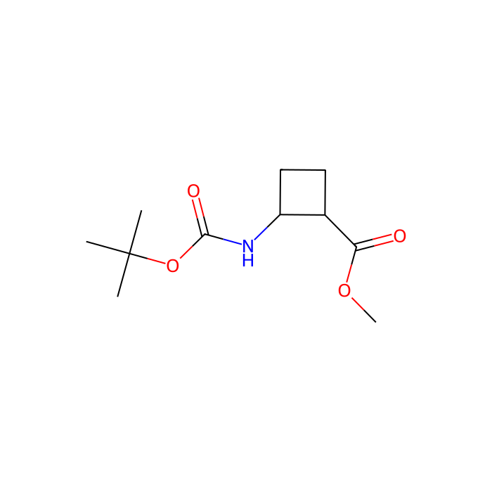 methyl trans-2-{[(tert-butoxy)carbonyl]amino}cyclobutane-1-carboxylate - ≥97%  by Aladdin Scientific
