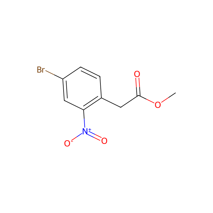 Methyl 2-(4-bromo-2-nitrophenyl)acetate - ≥96% CAS No(100487-82-9) by Aladdin Scientific