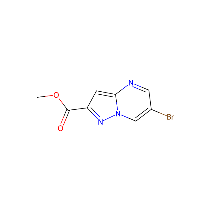 Methyl 6-bromopyrazolo[1,5-a]pyrimidine-2-carboxylate - ≥95% CAS No(1005209-40-4) by Aladdin Scientific