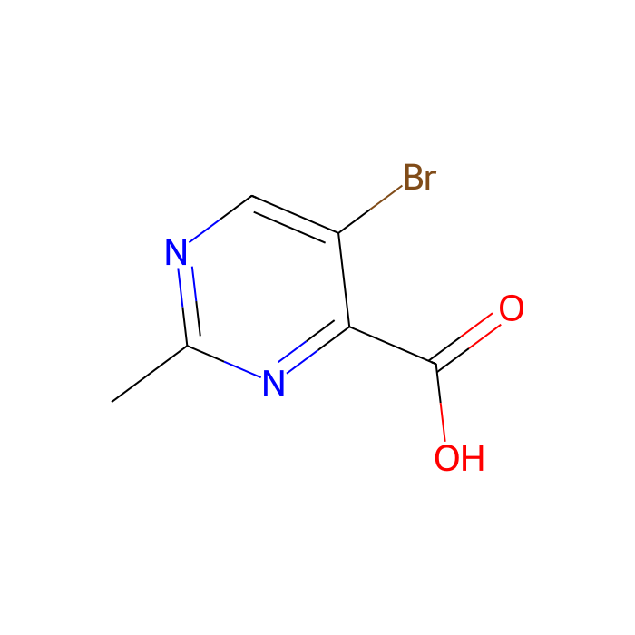 2-Methyl-5-bromopyrimidine-4-carboxylic acid - ≥97% CAS No(100707-39-9) by Aladdin Scientific