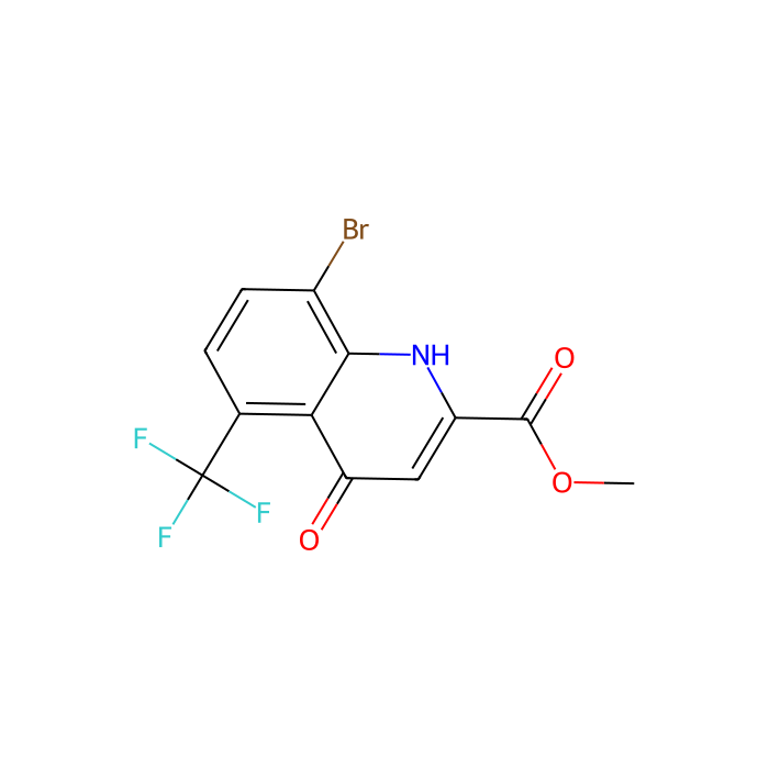 Methyl 8-bromo-4-hydroxy-5-trifluoromethylquinoline-2-carboxylate - ≥98% CAS No(1072944-77-4) by Aladdin Scientific