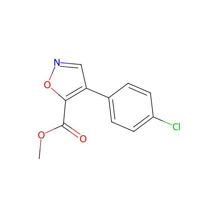 Methyl 4-(4-chlorophenyl)isoxazole-5-carboxylate - ≥95% CAS No(1072944-87-6) by Aladdin Scientific