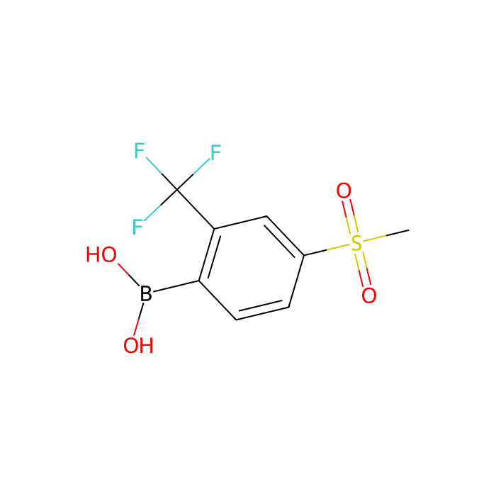 4-(Methylsulfonyl)-2-(trifluoromethyl)phenylboronic acid - ≥98% CAS No(1072946-16-7) by Aladdin Scientific